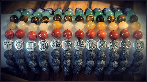 Zodiac Aromatherapy Chakra Bracelet
