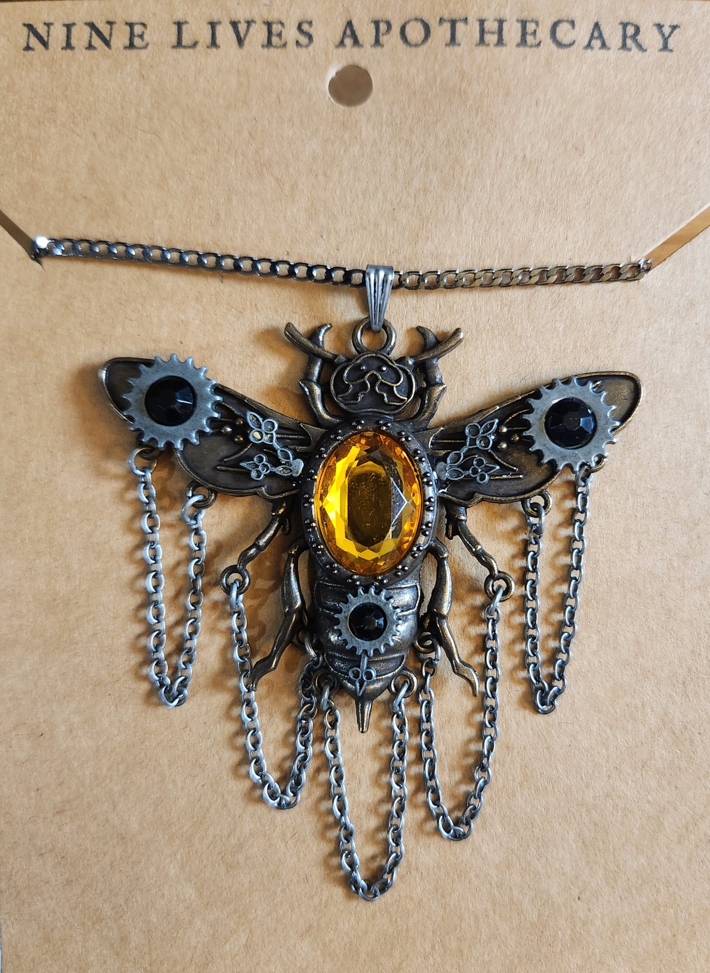 Steampunk Bee with Jewel