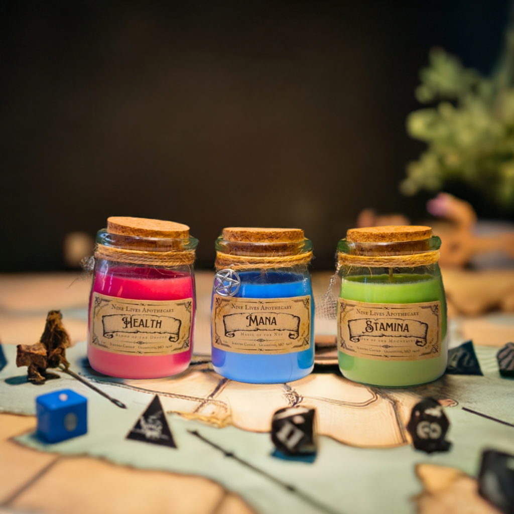 RPG Potion Candles 3-Pack