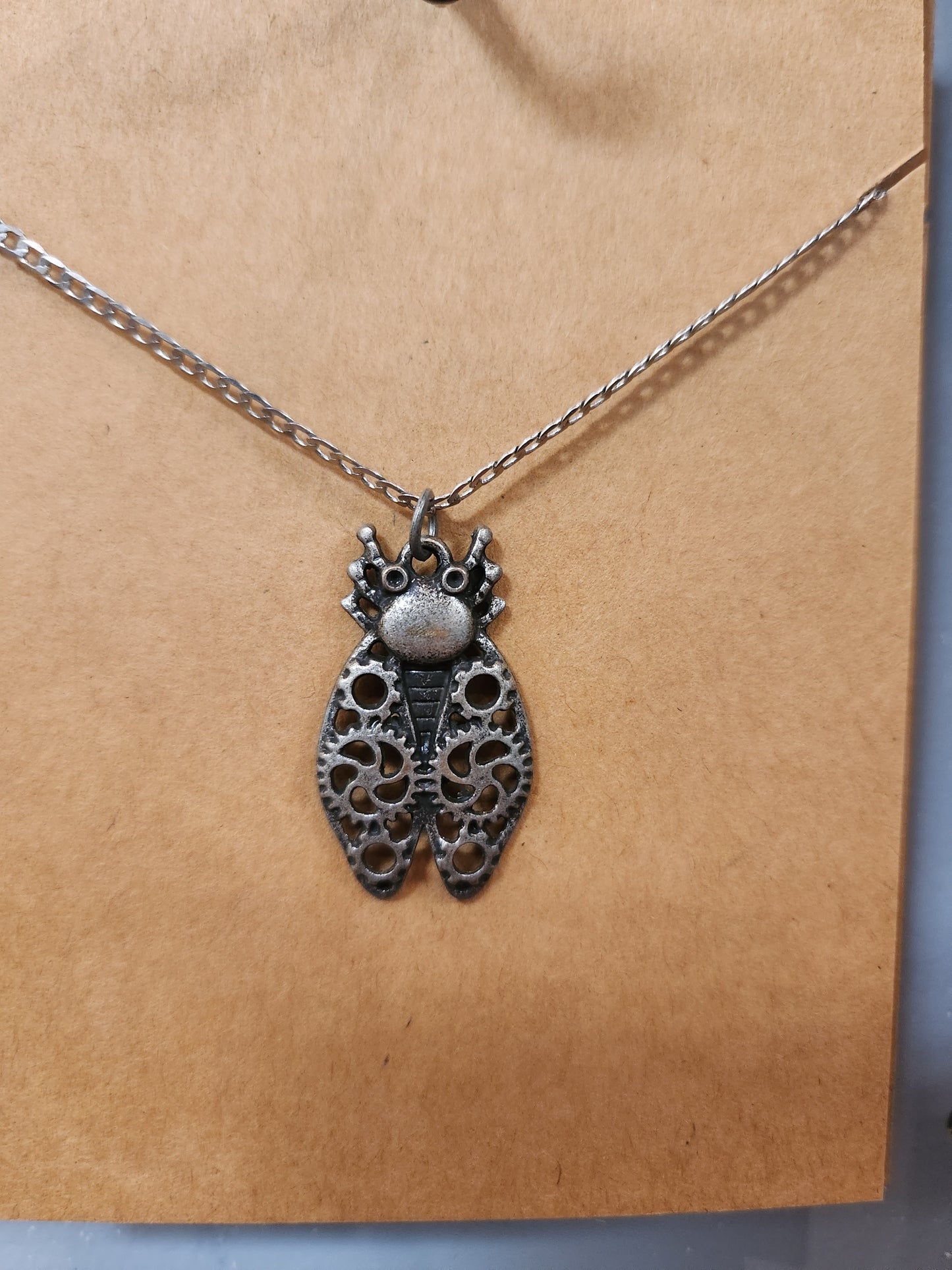 Steampunk Silver Bug