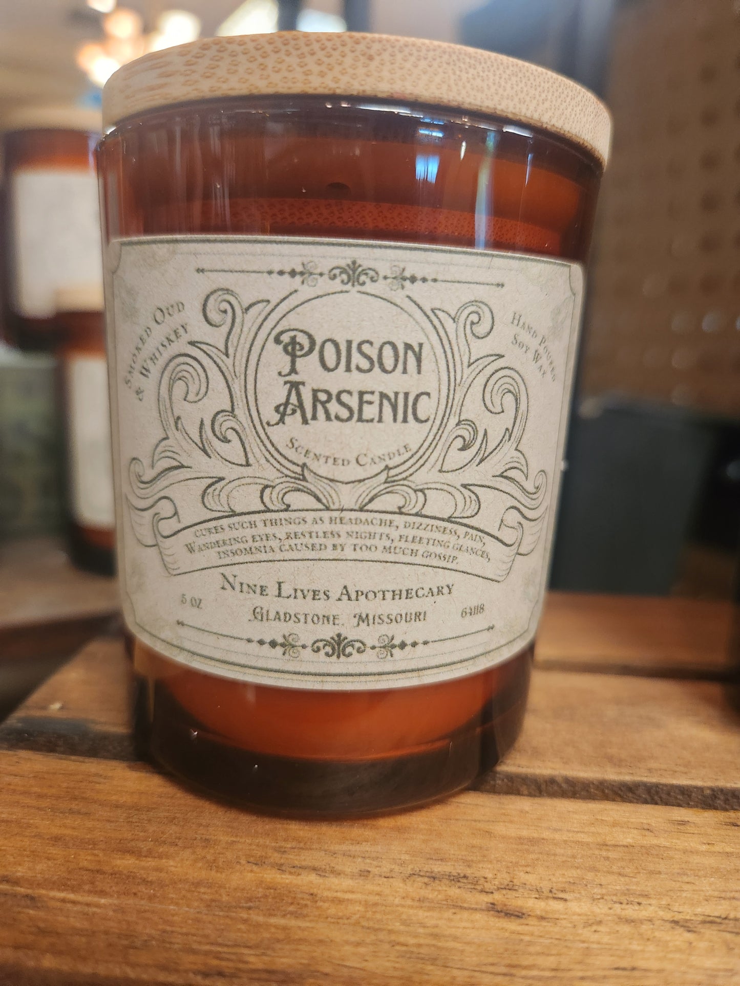 Amber Apothecary 5oz Candle