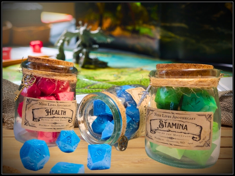 RPG Dice Wax Melts 3-Pack