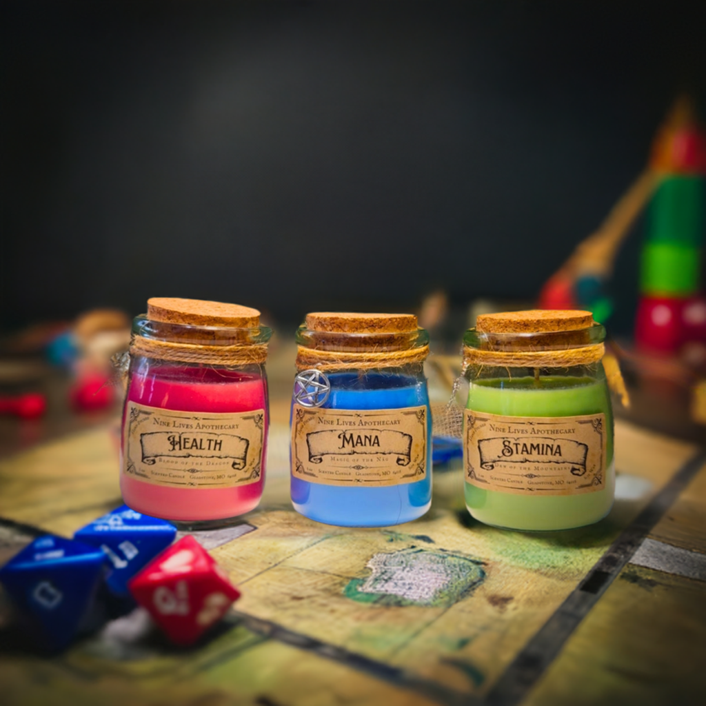RPG Potion Candles 3-Pack