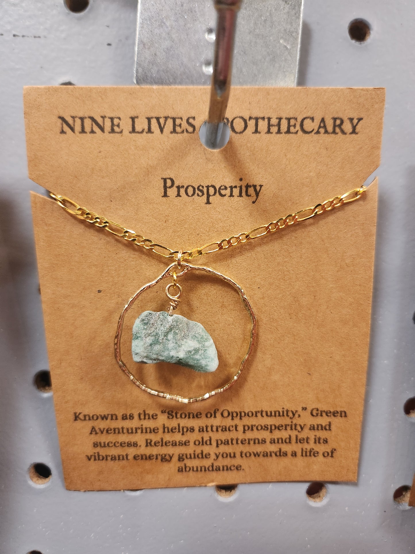 Gemstone Pendant Necklace